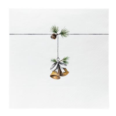 Sögne Home - Servetti 33x33 cm 20 kpl Christmas Bells