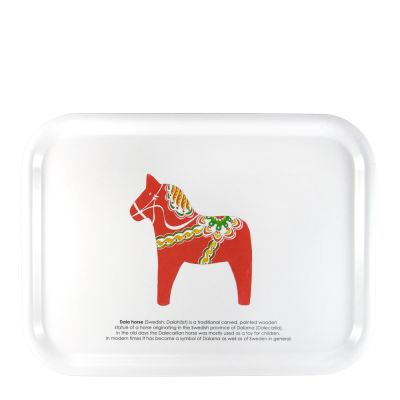 Mellow Design - Tarjotin 27x20 cm Taalainmaanhevonen