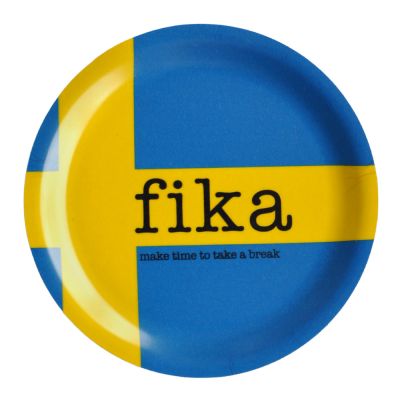 Mellow Design - Lasinalunen 10 cm Make time Fika