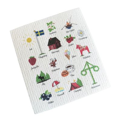 Mellow Design - Tiskirätti 17x20 cm Ruotsalaiset perinteet