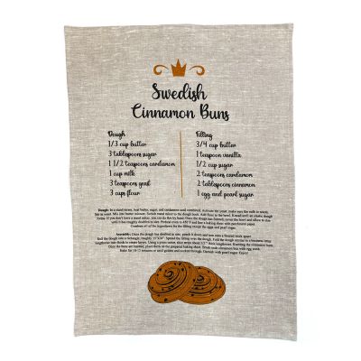 Mellow Design - Keittiöpyyhe 50x70 Swedish Cinnamon Buns