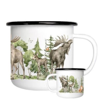 Mellow Design - Emalimuki 35 cl Hirvi King of the Forest