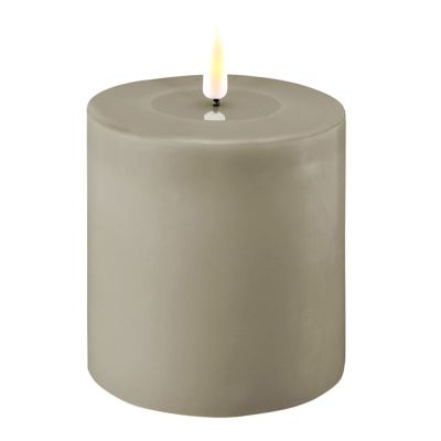 DeluxeHomeart - LED Pöytäkynttilä 10x10 cm Hiekka