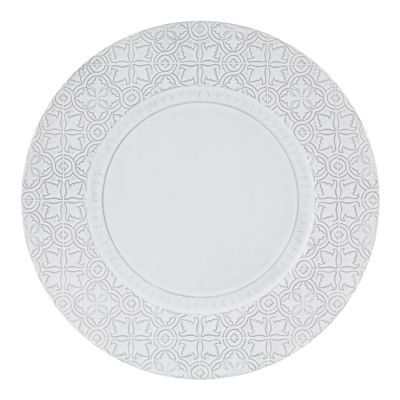 Bordallo Pinheiro - Rua Nova Lautanen 34 cm Antiikinvalkoinen