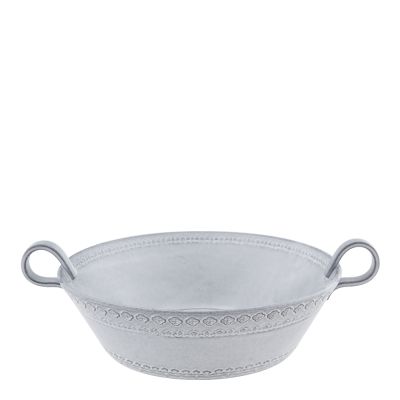 Bordallo Pinheiro - Rua Nova Kulho 29 cm Antiikinvalkoinen