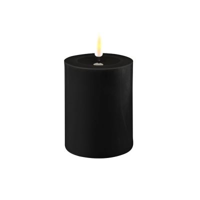 DeluxeHomeart - LED Pöytäkynttilä 7,5x10 cm Musta