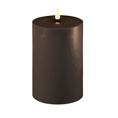 DeluxeHomeart - LED Pöytäkynttilä 10x15 cm Mokka