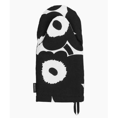 Marimekko - Unikko Patakinnas 31x15 cm Musta/Valkoinen