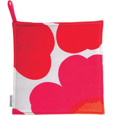 Marimekko - Pieni Unikko Patalappu 21,5x21,5 cm Punainen