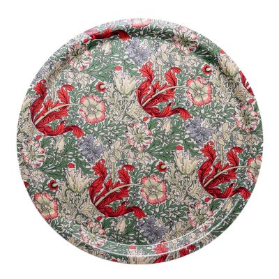 William Morris - Comton Tarjotin 46 cm Punainen