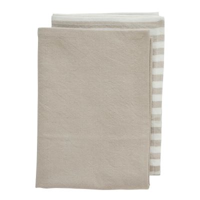 Lene Bjerre - Estrille Keittiöpyyhe 70x50 cm 2 kpl Beige