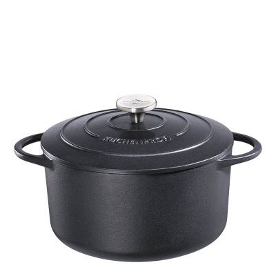 Küchenprofi - Provence Valurautapata 20 cm 2,4 L Musta