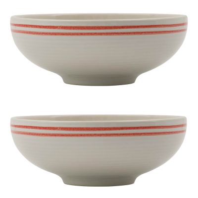 Nicolas Vahé - Bistro Kulho 15,5 cm 2 kpl Punainen/Valkoinen