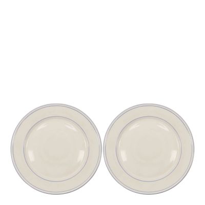 Nicolas Vahé - Bistro Lautanen 27 cm 2 kpl Sininen/Valkoinen