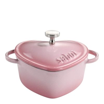 Sabor - Mini Valurautapata sydän 22 cl Blush Pink