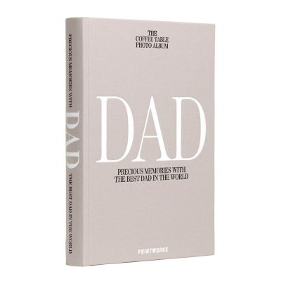 Printworks - Valokuva-albumi Dad Harmaa