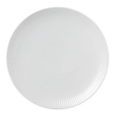 Royal Copenhagen - White Fluted Lautanen 27 cm