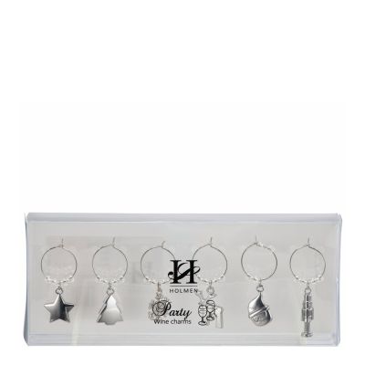 Holmen - Dante Ikkunakoriste 15,5x6,5x2 cm 6 kpl Hopea