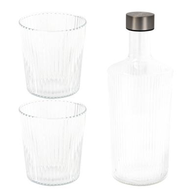 Paveau - Ribbed Elegance Lahjapakkaus White Haven 3 osaa Kirkas