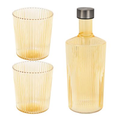 Paveau - Ribbed Elegance Lahjapakkaus Cable 3 osaa Keltainen