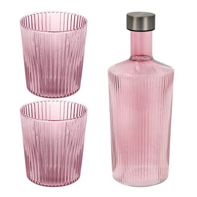 Paveau - Ribbed Elegance Lahjapakkaus Broome 3 osaa Burgundy