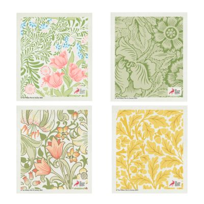 Citronelles - William Morris Tiskirätti 4 kpl Garden Dreams