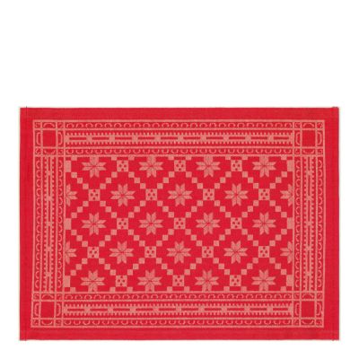 Ekelund - Åttebladrose Pöytätabletti 35x48 cm Punainen