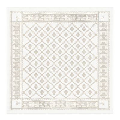 Ekelund - Åttebladrose Pöytäliina 80x80 cm Beige