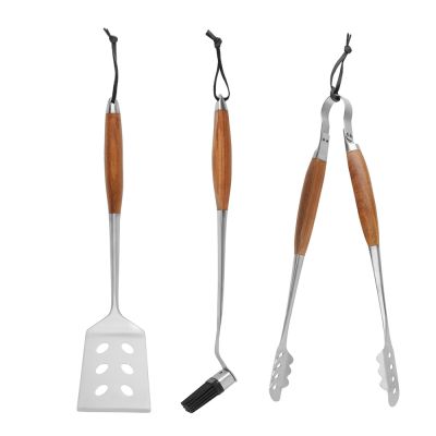 Mustang - Mustang Grillivälineet 3 osaa Puulaatikossa