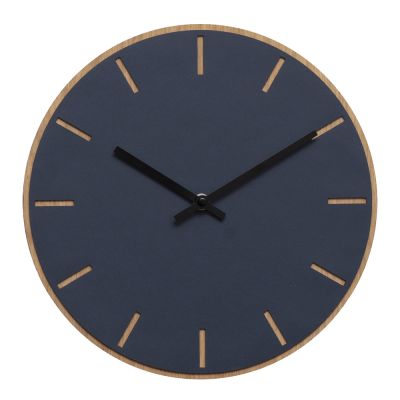 Hemverk - Smokey Blue Seinäkello 28 cm Sininen/Musta