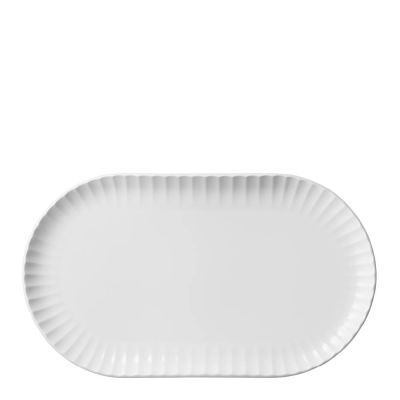 Georg Jensen - Bernadotte coupe Tarjoiluastia 38x23 cm Valkoinen