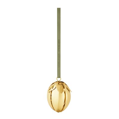 Georg Jensen - Kevät 2026 Pääsiäismuna 18K kullattu teräs