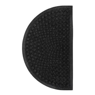 House Doctor - Entry Kynnysmatto puolikuu 75x45 Musta