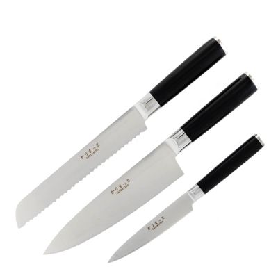 Karimatto - Karimatto Veitsisetti 3 osaa Musta