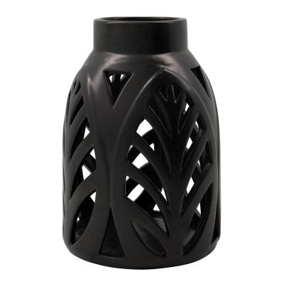 House Doctor - Elm Kynttilälyhty 14,5x22 cm Musta