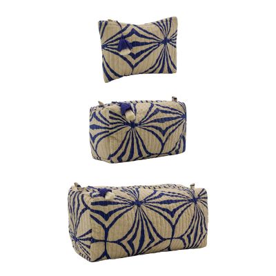 House Doctor - Care Toilettilaukku 3 osaa Sininen