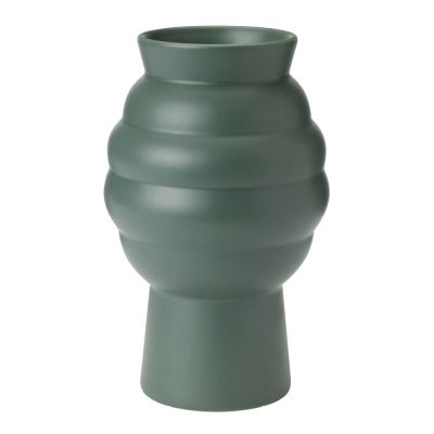 Knabstrup Keramik - Tortus Archie Maljakko No.2 23,5 cm Dark Green