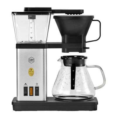 OBH Nordica - Roosa Nauha Blooming Kahvinkeitin 1,25 L Hopea/Rintakuvio