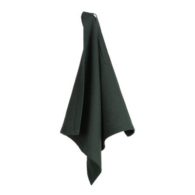 The Organic Company - Puuvillaservetti 35x40 cm 4 kpl Tummanvihreä