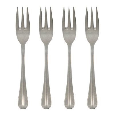 House Doctor - Mora Kakkuhaarukka 4 kpl Hopeaviimeistely