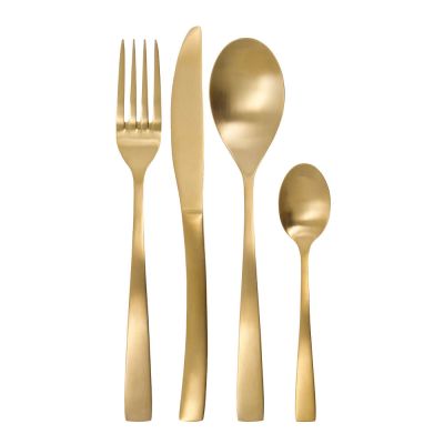 House Doctor - Golden Aterimet 16 osaa Kullansävyinen