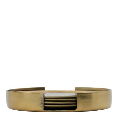 House Doctor - Lasinalunen 10 cm 5 kpl Kulta