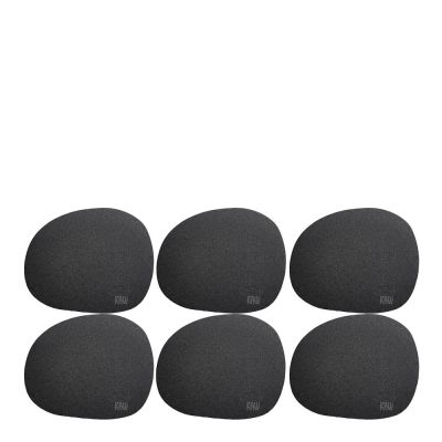 Aida - Raw Soft Lasinalunen silikoni 6 kpl Black