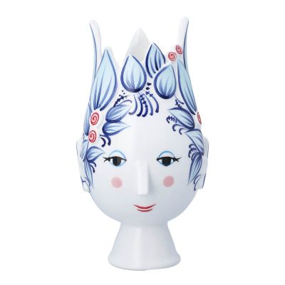 Bjørn Wiinblad - Titania Maljakko 25 cm Sininen