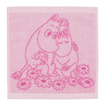 Moomin Arabia - Muumi Käsipyyhe 25x25 cm Sydänkäpyset