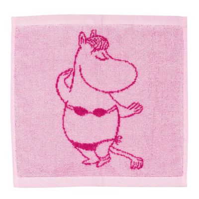 Moomin Arabia - Muumi Pyyhe Niiskuneiti 25x25 cm Vaaleanpunainen