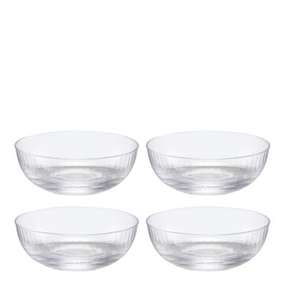 Modern House - Timeless Kulho 0,5 L 4 kpl Kirkas