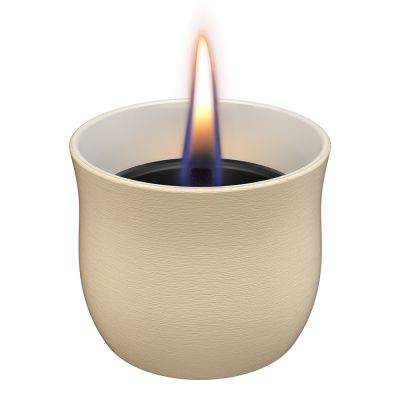 Tenderflame - Sunflower Raw Sisustustuli 8,6 cm Beige