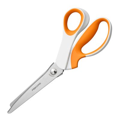 Fiskars - Softgrip harkkosakset 24 cm Oranssi/Valkoinen