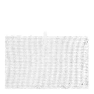 The Organic Company - Big Waffle Kylpyhuoneen matto 80x55 cm Valkoinen